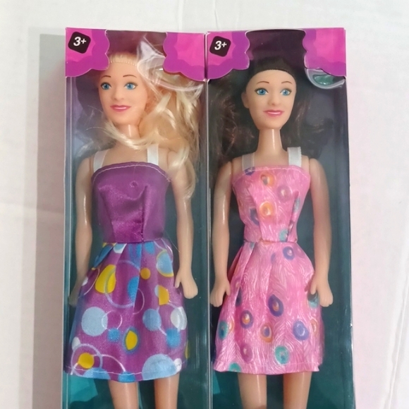 Fashion Doll/Poupee Mode Barbie Style Age 3+ (4pk) - Picture 4 of 8